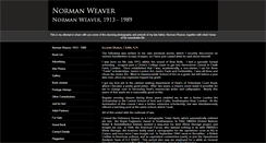 Desktop Screenshot of normanweaver.com