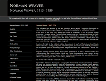 Tablet Screenshot of normanweaver.com